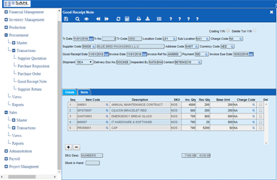 Enterprise Resource Planning