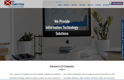 Websites created by G4 Infotech